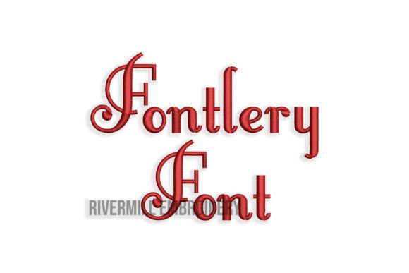 Explore 2 Fontleroy for Elegant Embroidery