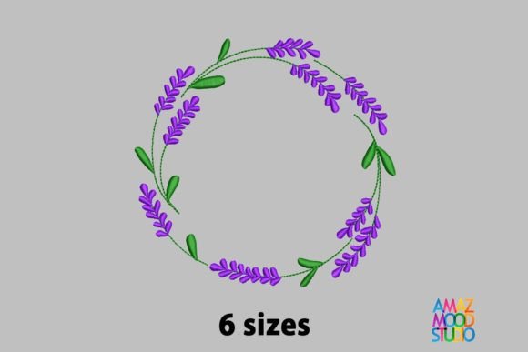 Floral Lavender Frame: A Perfect Spring Embellishment