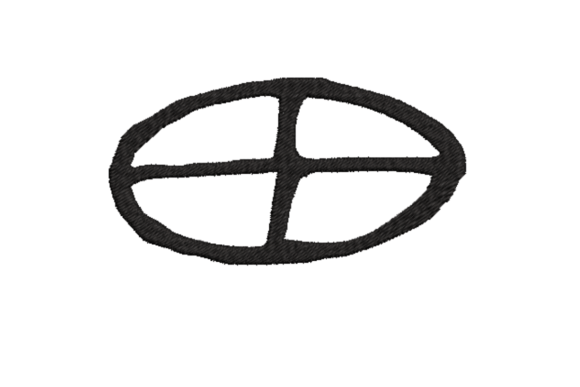 Petroglyph Two: A Timeless Embroidery Design
