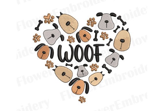 Review: I Love Dog Machine Embroidery Design