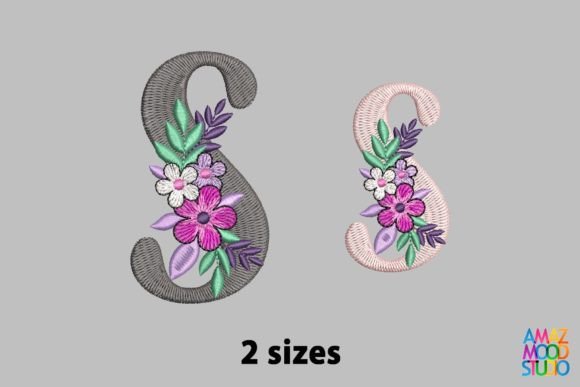 Review: Letter S Floral Monogram for Personalized Gifts